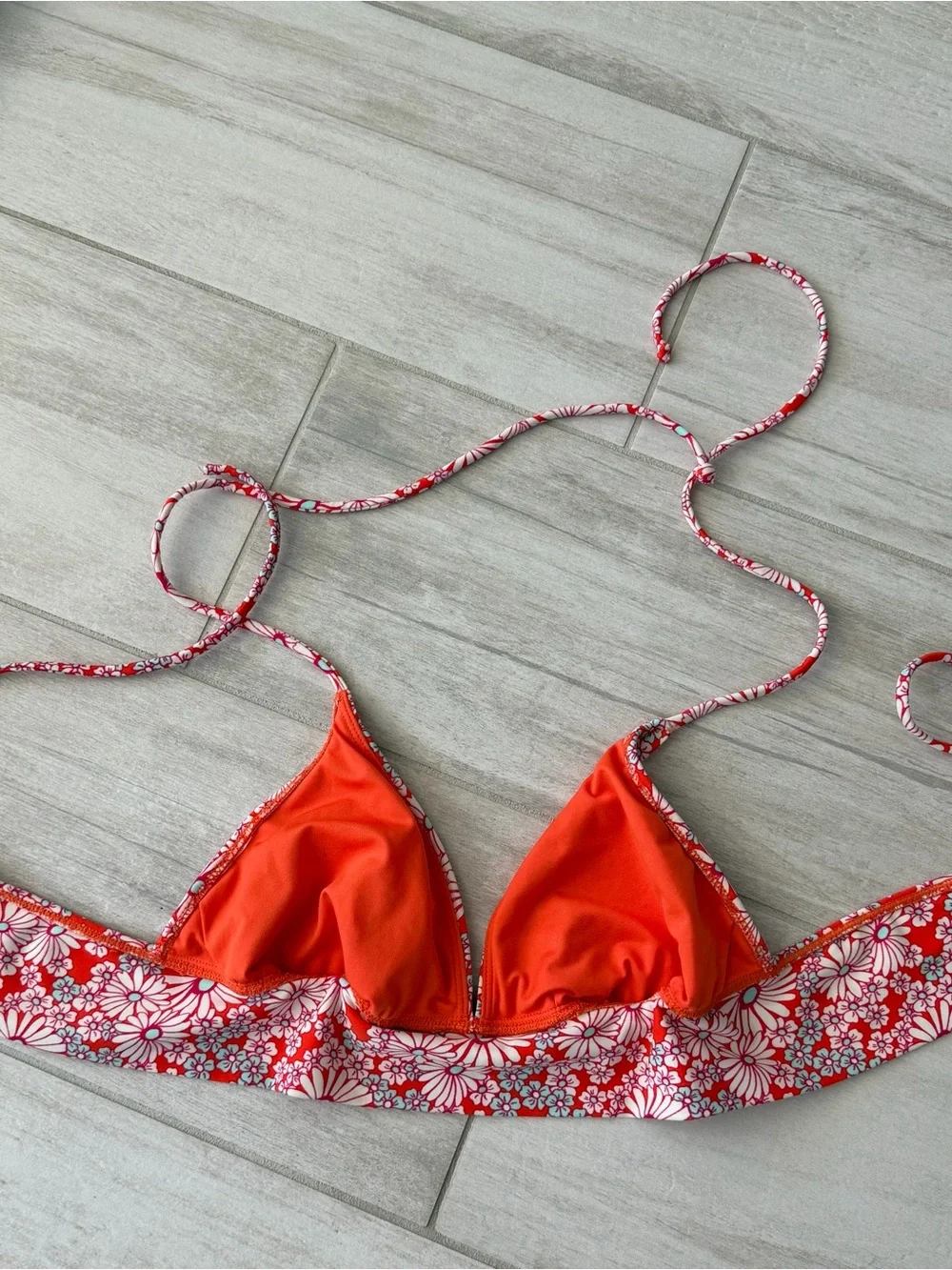 Forever 21 - 4 Pieces Set - Bikini, Shorts, Cover Up Dress - Size L